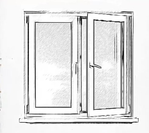 Окно раскраска для детей