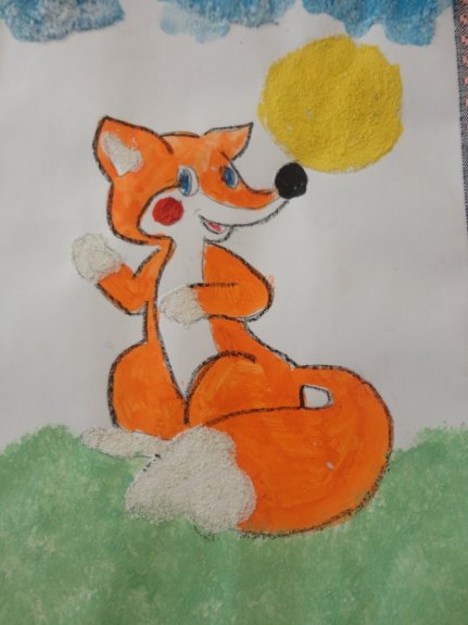 Лиса и колобок рисунок простой (50 фото)