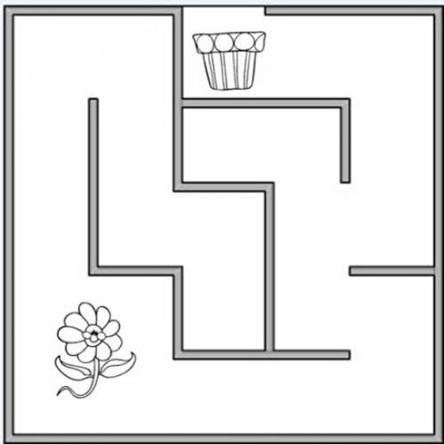 Лабиринт простой для детей