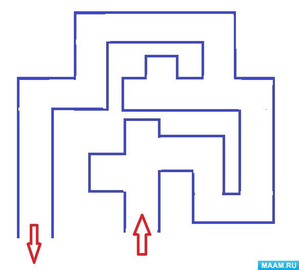 Лабиринт снежный игра