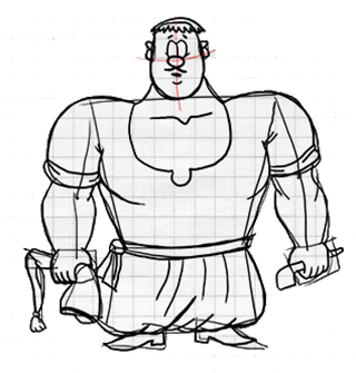 Раскраска Козак Тарас Бульба