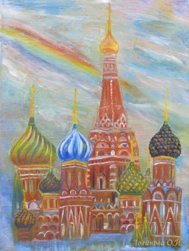 Московский собор Василия Блаженного изо