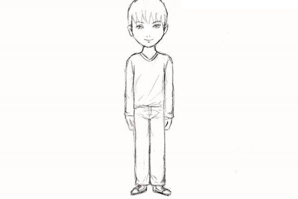 Рисунки для начинающих мальчиков