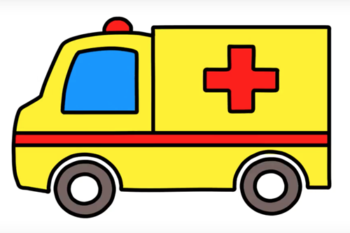 Рисовать скорую помощь