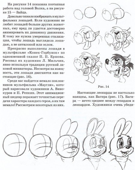 Рисование зайца пошагово