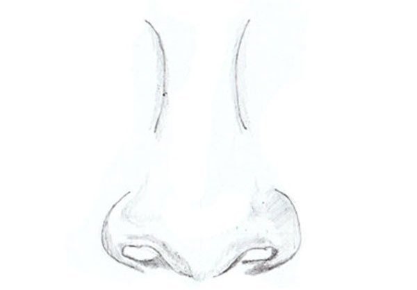 Нос для рисования девушек