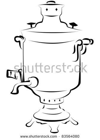 Самовар карандашом