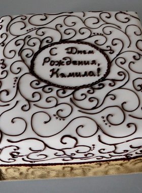 Узоры из шоколада