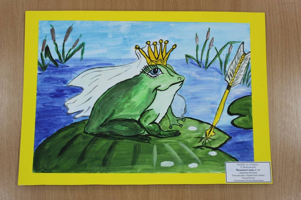 Сказка о царевне лягушке рисунок - 88 фото