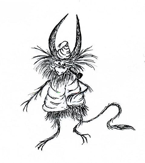 Рисунок чёрта