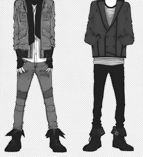 Аниме одежда для парней