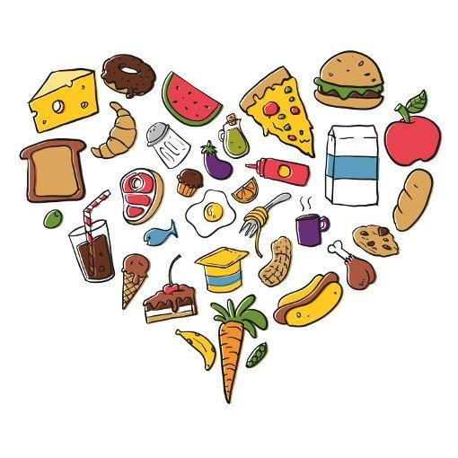 Рисовать продукты