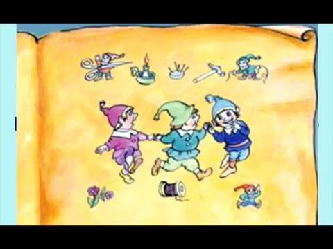 Рисунок к сказке маленькие человечки братья Гримм