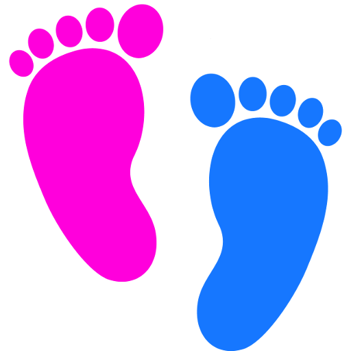 Отпечаток детской ноги