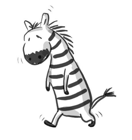 Маленькая зебра рисунок (49 фото)