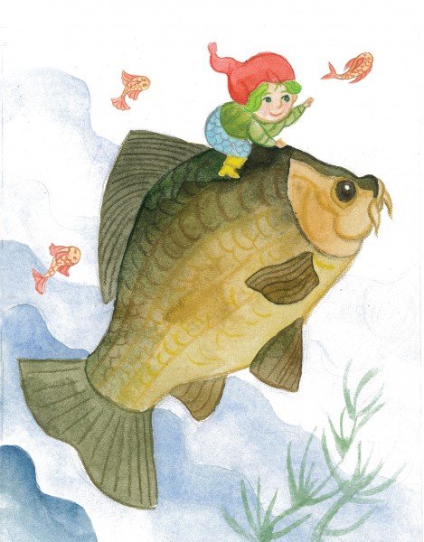 Карп Купринус маленький водяной