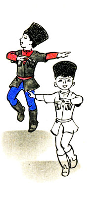 Надень папаху Дагестанская народная игра