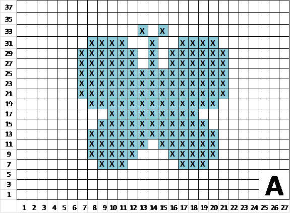 Теневые узоры спицами для детей