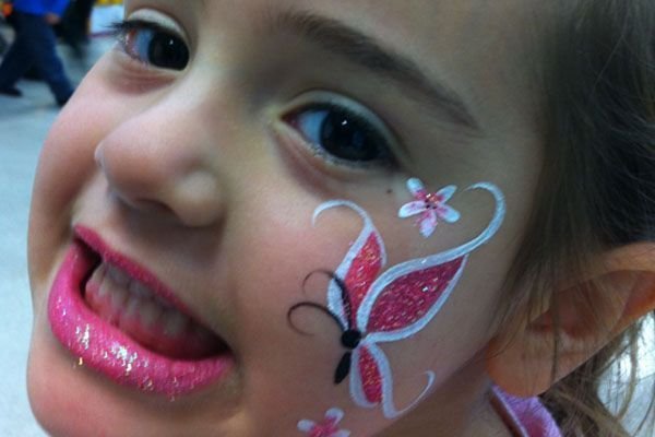 Аквагрим на лице для мальчиков