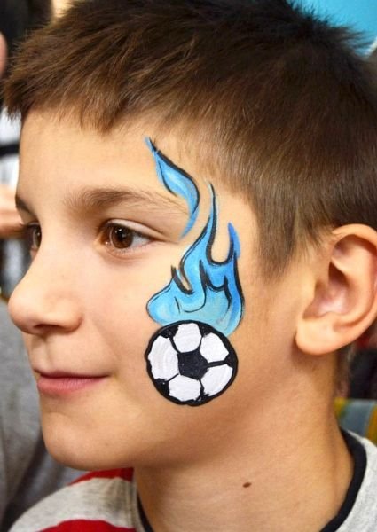 Аквагрим для мальчиков