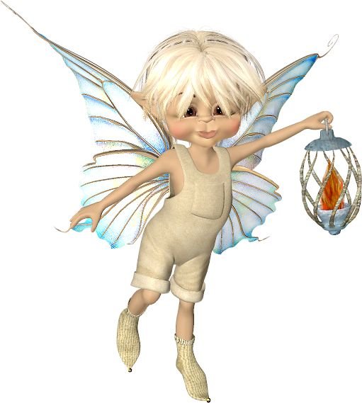 Маленькие летающие эльфы