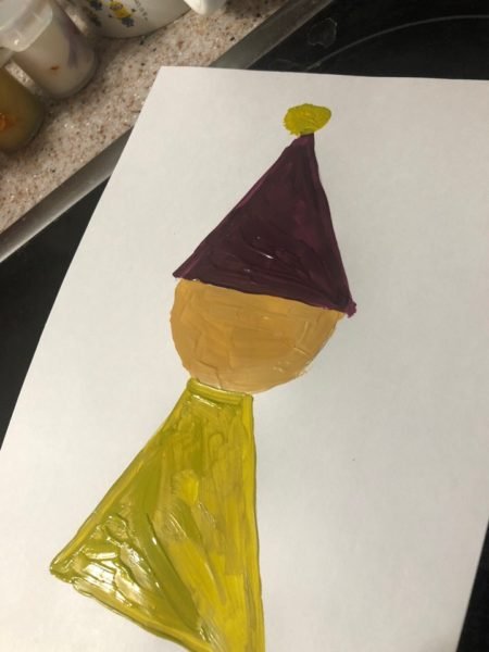 Рисование гнома в средней группе