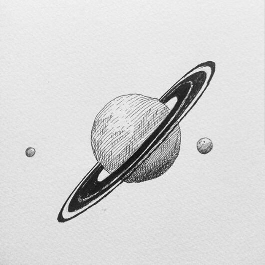 Сатурн эскиз