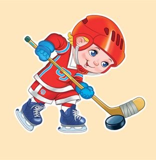 Мультяшные хоккеисты