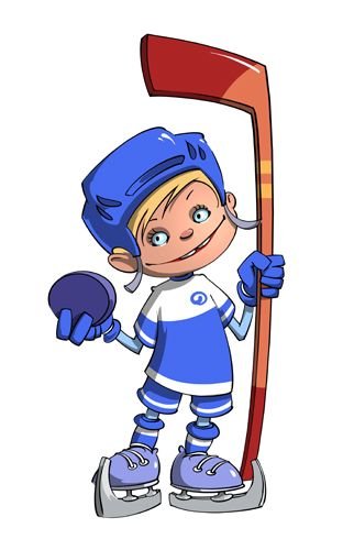 Коньки мультяшные