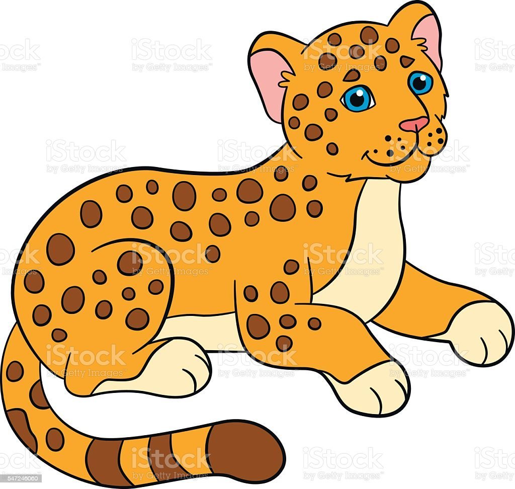 Леопарда маленького картина для малышей