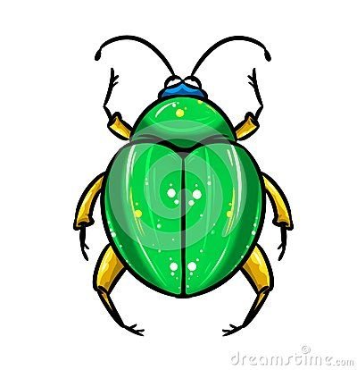 Жук картинки для детей нарисованные