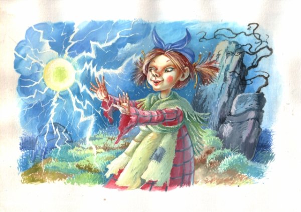 Маленькая баба Яга Пройслер раскраска