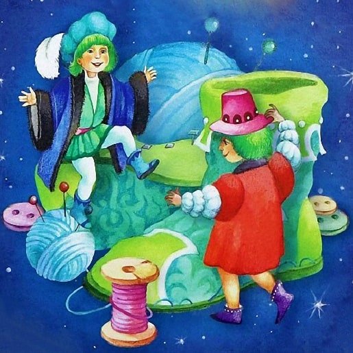 Маленькие человечки братья Гримм книга