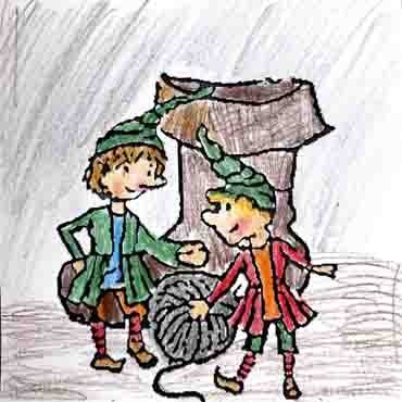 Рисунок к сказке маленькие человечки (43 фото)