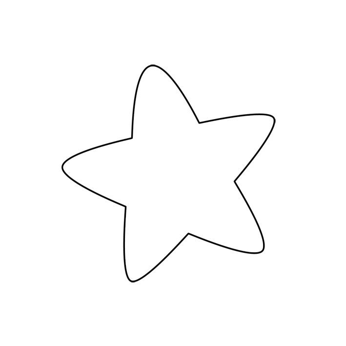 Образец рисунка звезда