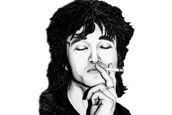 Виктор Цой векторное изображение