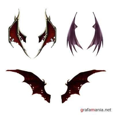 Крылья демона референс