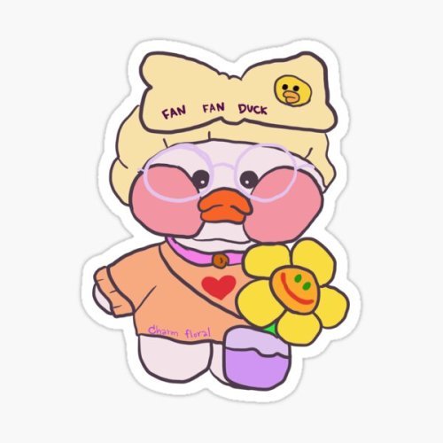 Уточка лалафанфан рисунок