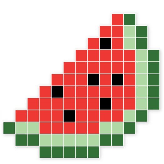 Рисунки по клеточкам из МАЙНКРАФТА