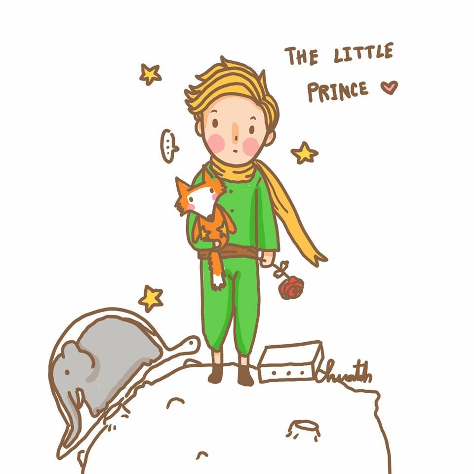 Рисунок номер 1 маленький принц