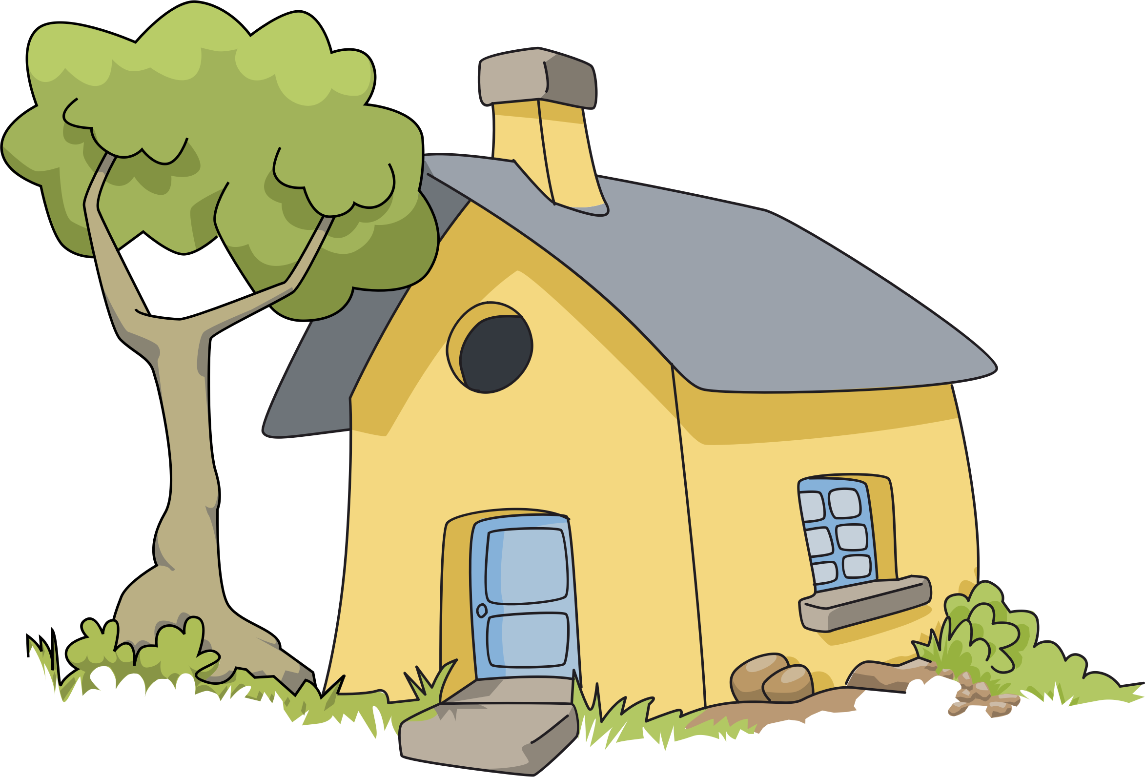 Картинка домик. Домик мультяшный. Картинка домик для детей на прозрачном фоне. Дом мультяшный. Рисуем домики.