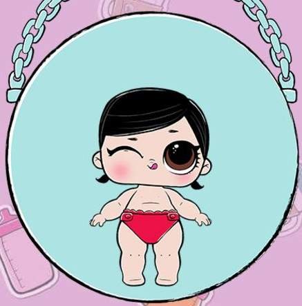 ЛОЛ куклы рисунок маленькие