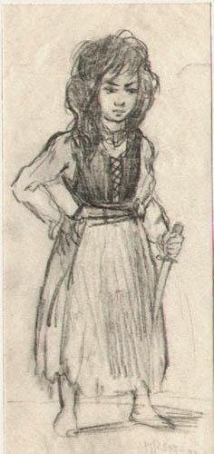 Портрет маленькой разбойницы