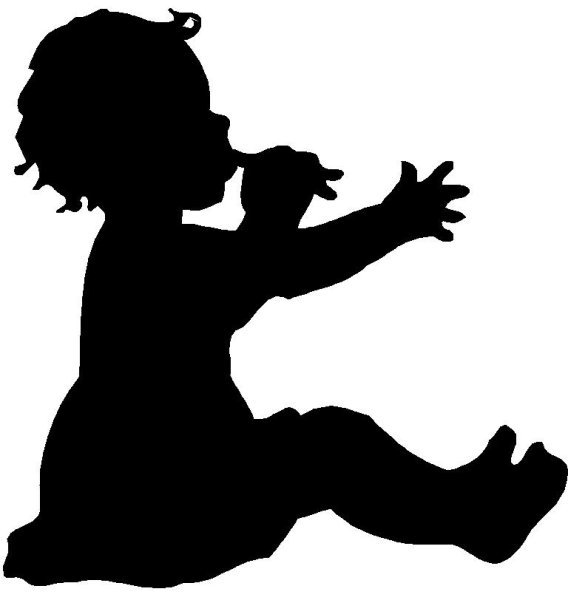 Силуэт ребенка