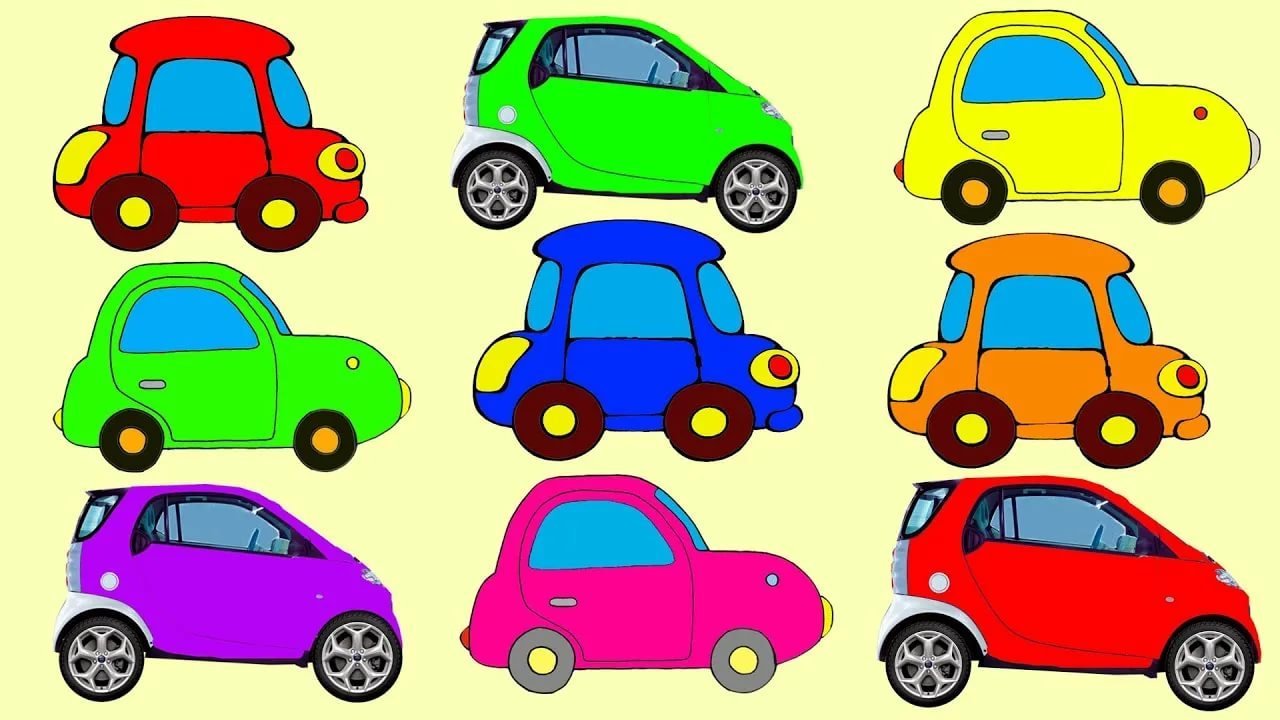 Машина картинки для детского сада. Цветные машинки. Цветные машинки для детей. Разноцветные машинки. Цветные автомобили для детей.