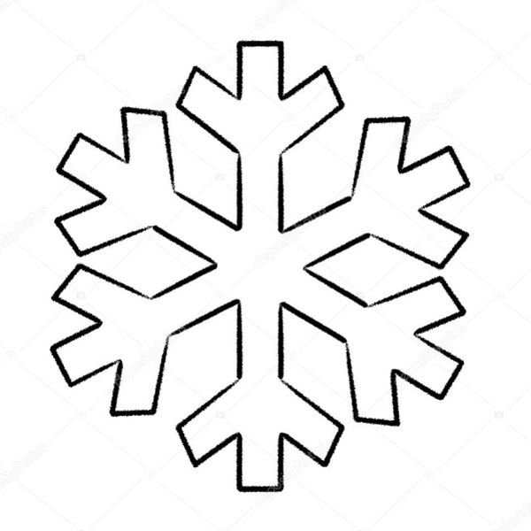 Очень маленькие снежинки