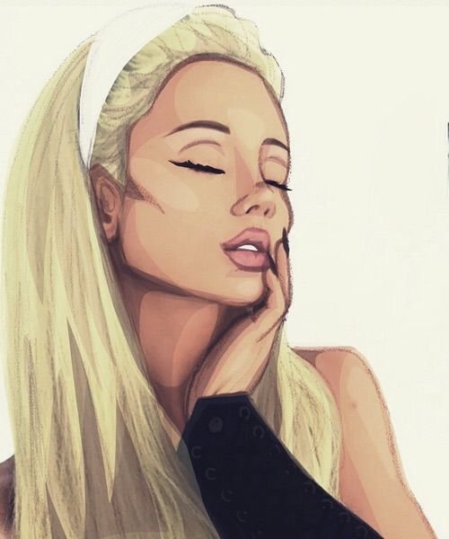 Блондинка иллюстрация