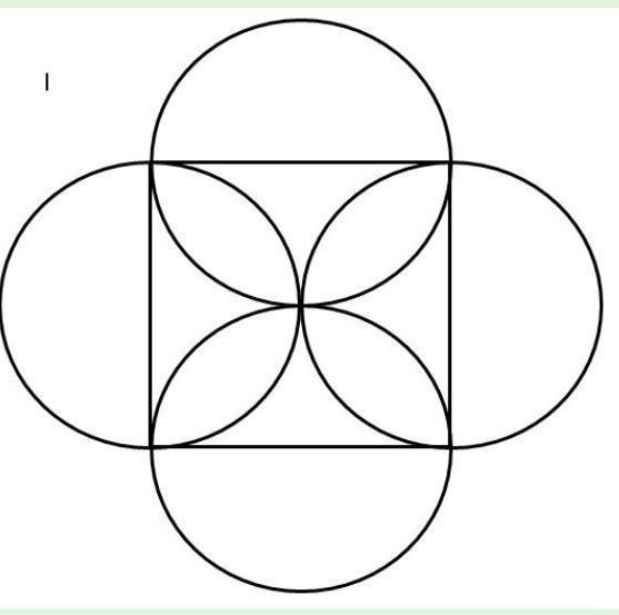 Узор в круге черчение