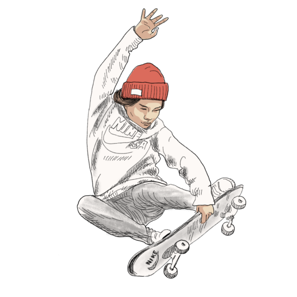 Симпсоны скейтборд