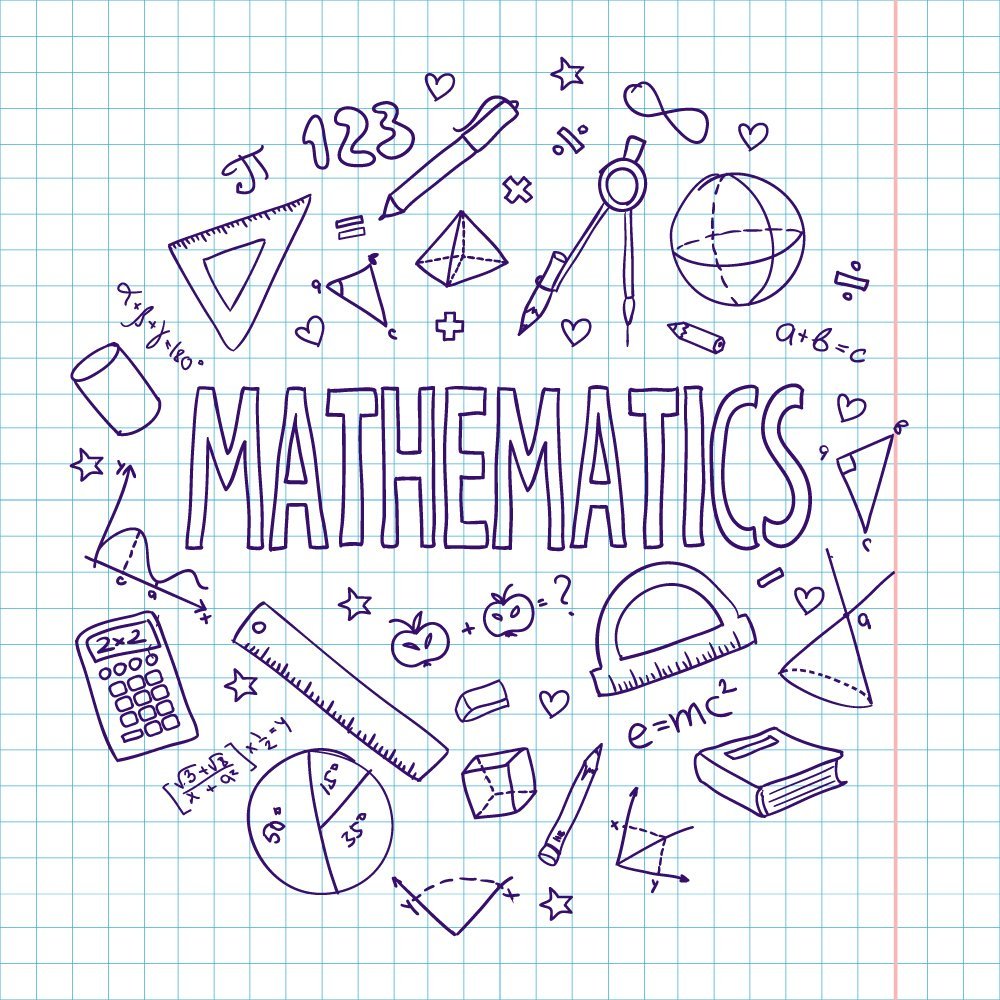 Красивая обложка по математике